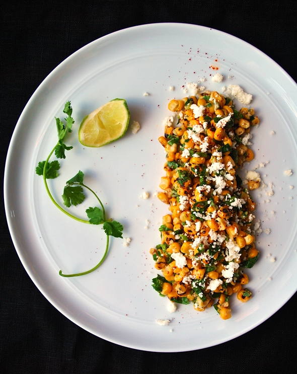 Esquites (Mexican Corn Salad) - okie dokie artichokie